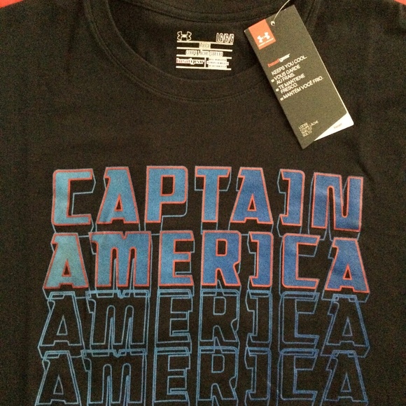 SOLD - Iron Man Under Armor T-Shirt Large (BNWT) - Picture 4 of 10